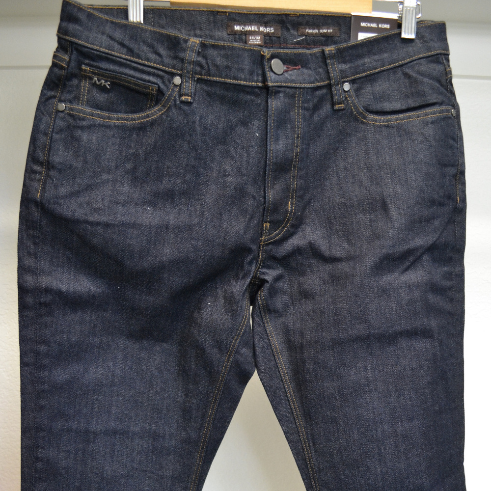 NWT Michael Kors Men's Stretch Jeans Parker Slim F